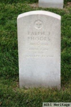 Ralph J Rhodes