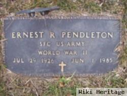 Ernest R Pendleton