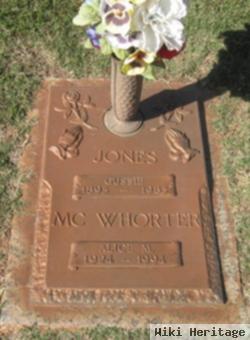 Alice Mae Jones Mcwhorter