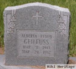 Alberta Tyson Geilfuss