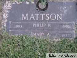 Phillip F Mattson