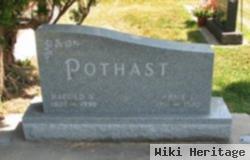 Harold W Pothast