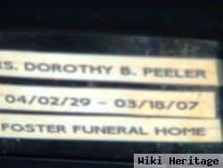 Dorothy Boyd Peeler