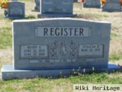 Henry F Register