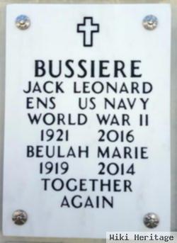 Jack Leonard Bussiere