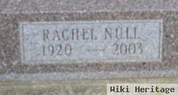 Rachel J Null Vore