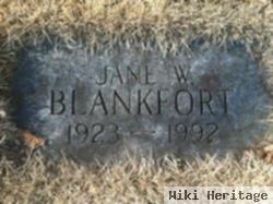 Jane Blankfort