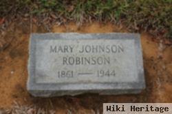 Mary Johnson Robinson