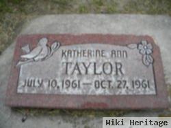 Katherine Ann Taylor