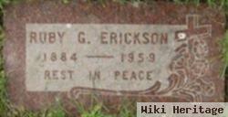 Ruby G Erickson