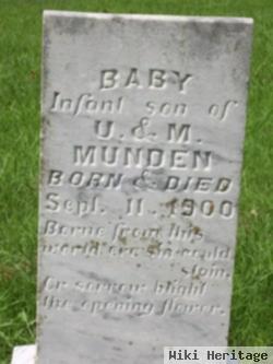 Infant Son Munden