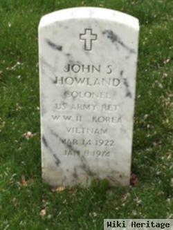 Col John Stapleton Howland