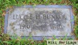 Lucile H Bunker