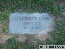 Sally Whitworth Willson Cotten