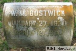 William Moreau Bostwick, Sr