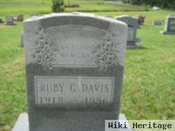 Ruby G Davis