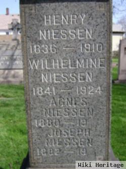 Wilhelmine Barow Niessen