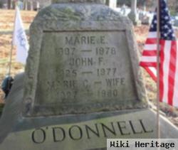 Marie E. Fitzgerald O'donnell