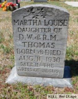 Martha Louise Thomas