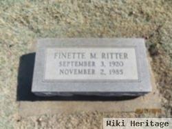 Finette M. Ritter