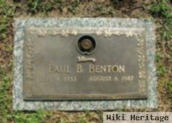 Paul B Benton