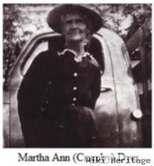 Martha Ann Crumby Dyer