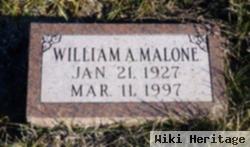 William A Malone