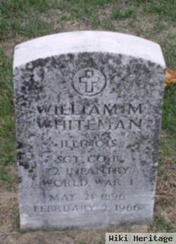 Sgt William M Whiteman