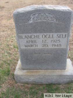 Blanche Hattie Ogle Self