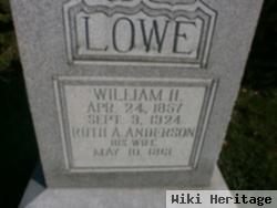 William H Lowe