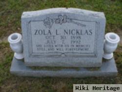 Zola L. Nicklas