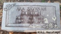 Ara Savannah Carrell Dortch