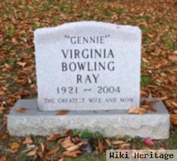 Virginia "gennie" Bowling Ray