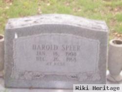 Harold Speer