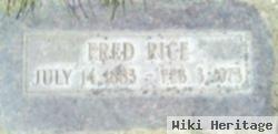 Fred Arthur Rice, Sr