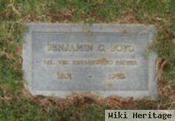 Benjamin G Boyd