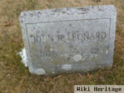 John R Leonard