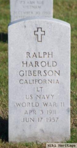 Ralph Harold Giberson