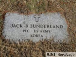 Jack B Sunderland