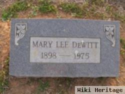 Mary Lee Dewitt