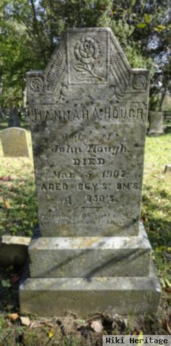 Hannah A. Schooley Hough