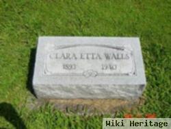 Clara Etta Weddle Walls