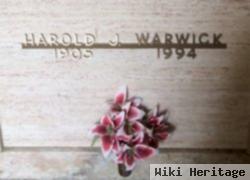 Harold J Warwick