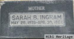 Sarah Ellen Bigler Ingram