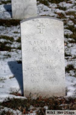 Ralph W Baker