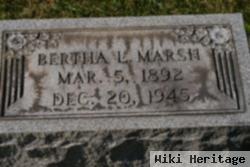 Bertha L. Marsh