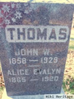 Alice Evaline Finks Thomas