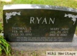 Thomas S Ryan