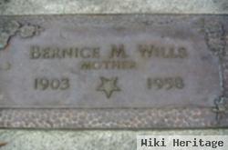 Bernice M Wills