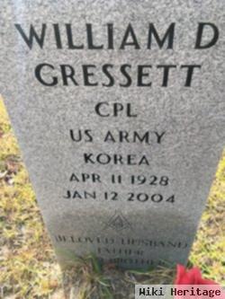 William D. Gressett